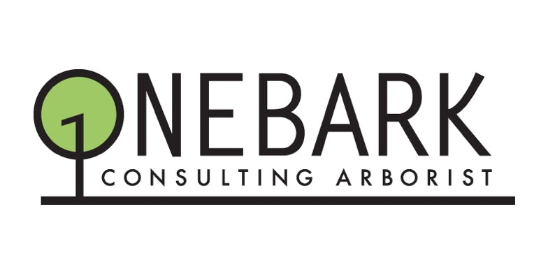 Logo for Onebark LLC, certified arborist consulitng company
